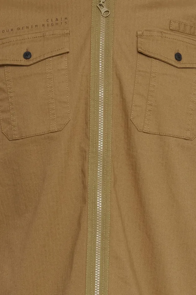 Men Shirts Blend Long Sleeved Shirt Toasted Coconut