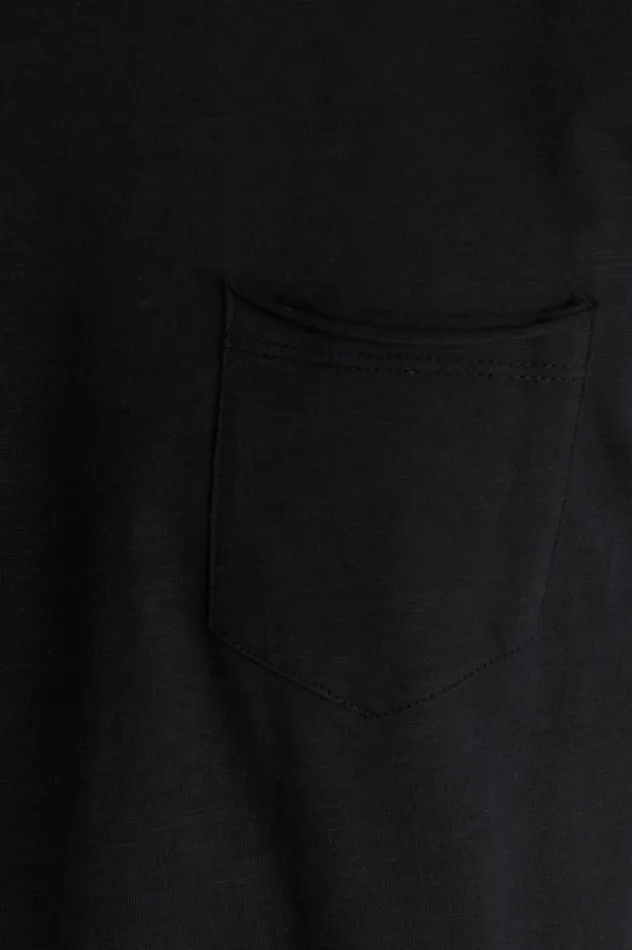 Men TShirts Blend BHNICOLAI Long Sleeved Tshirt Black