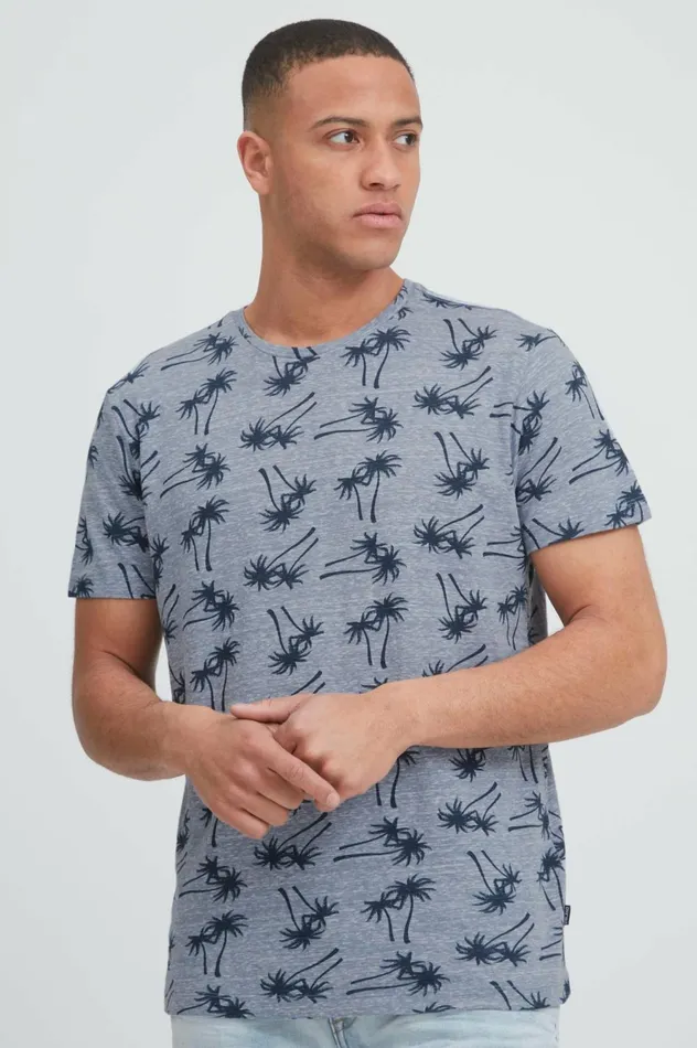 Men TShirts Blend Tshirt Moonlight Blue