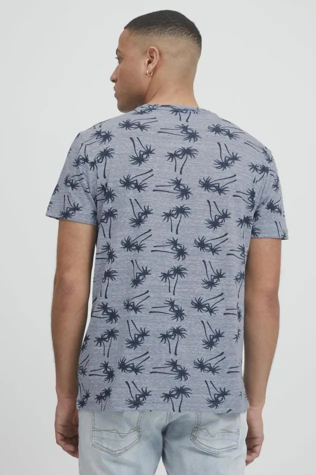 Men TShirts Blend Tshirt Moonlight Blue