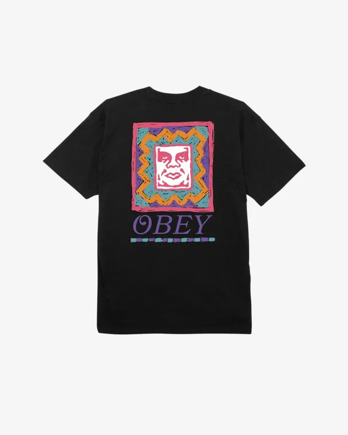 Men THROWBACK CLASSIC TSHIRT White OBEY Clothing TSHIRTS