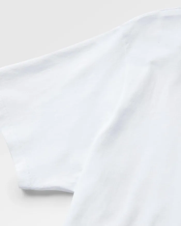 Men Tops Passenger Branch Out Recycled Cotton TShirt White White
