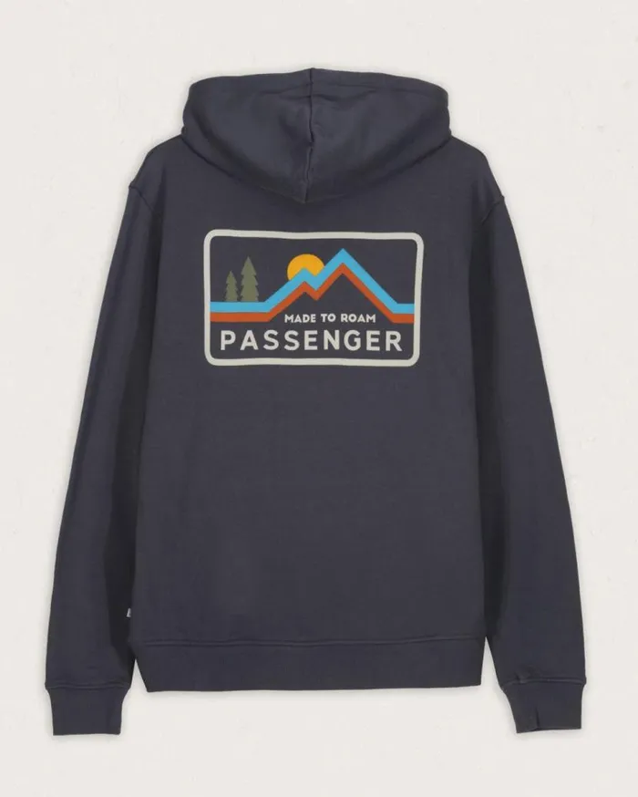 Men Tops Passenger Made To Roam Recycled Hoodie Faded Black Faded Black