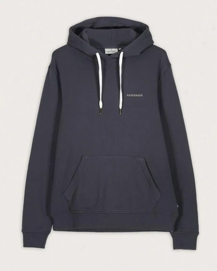 Men Tops Passenger Made To Roam Recycled Hoodie Faded Black Faded Black