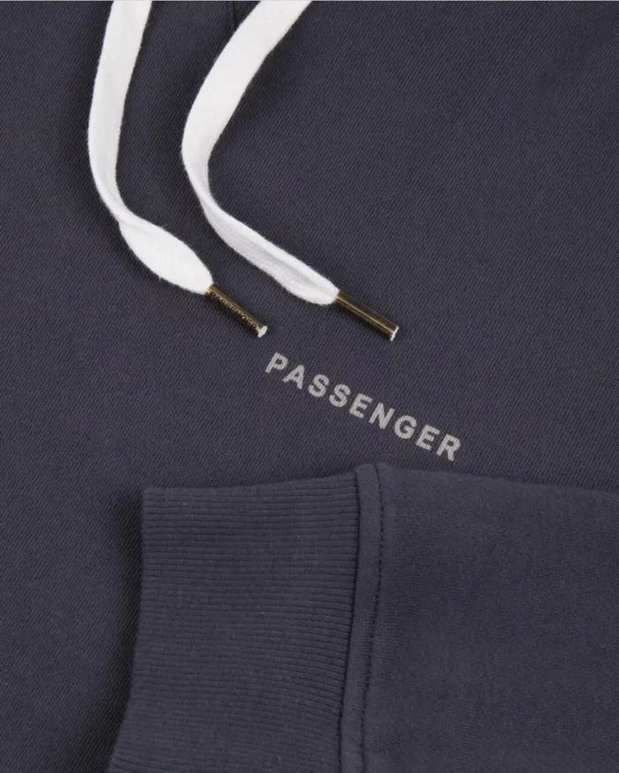 Men Tops Passenger Made To Roam Recycled Hoodie Faded Black Faded Black