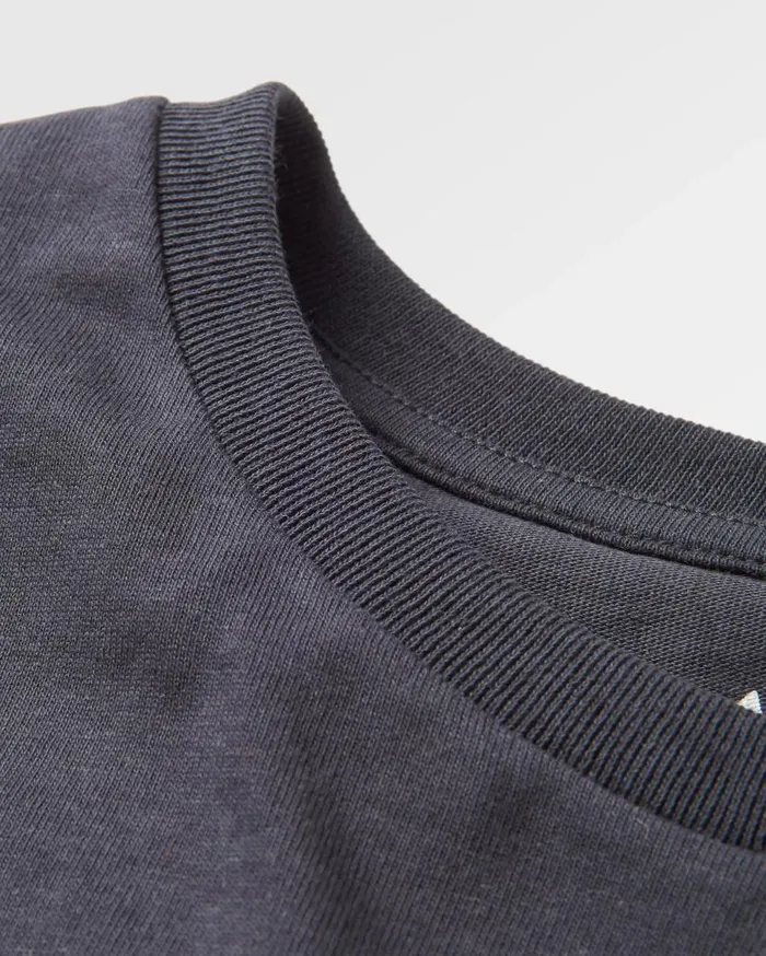 Men Tops Passenger Odyssey Recycled Cotton TShirt Black Black