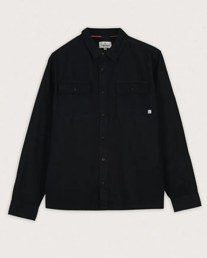 Men Tops Passenger Vision Organic Cotton Shirt Black Black