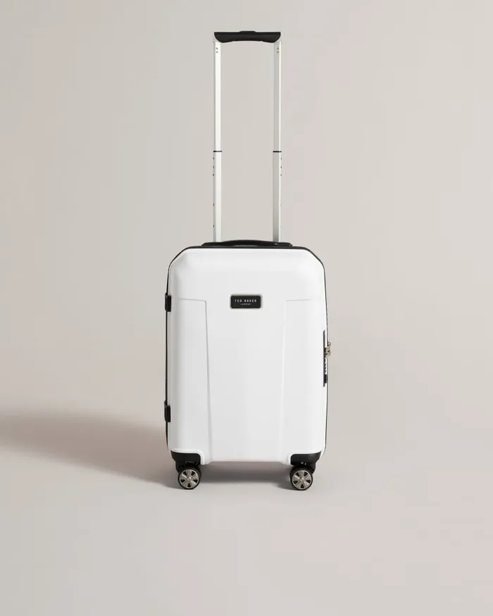 Men TRAVL 8211 Small Trolley Suitcase White Ted Baker Suitcases and Travel Bags Men TRAVL 8211 Small Trolley Suitcase White Ted Baker Suitcases and Travel Bags