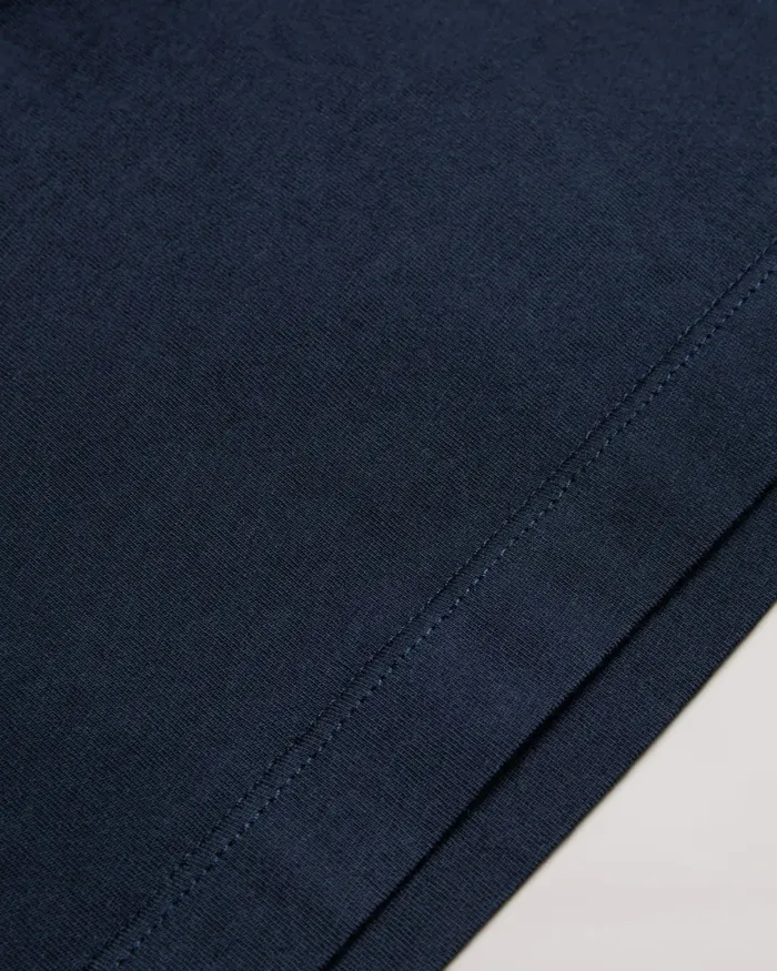 Men TYWINN 8211 Short Sleeve Regular Fit Plain Tshirt Navy Ted Baker Tops Men TYWINN 8211 Short Sleeve Regular Fit Plain Tshirt Navy Ted Baker Tops