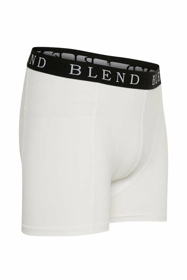 Men Underwear and Socks Blend 2 X Underwear White