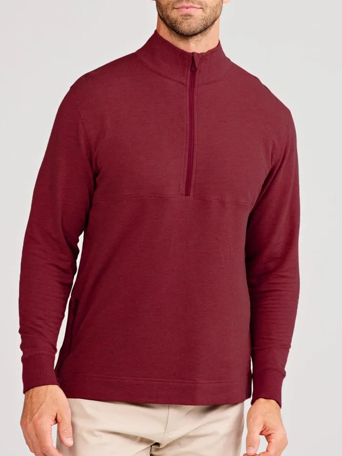 Men Venture Fleece 12 Zip Tasc Performance Golf