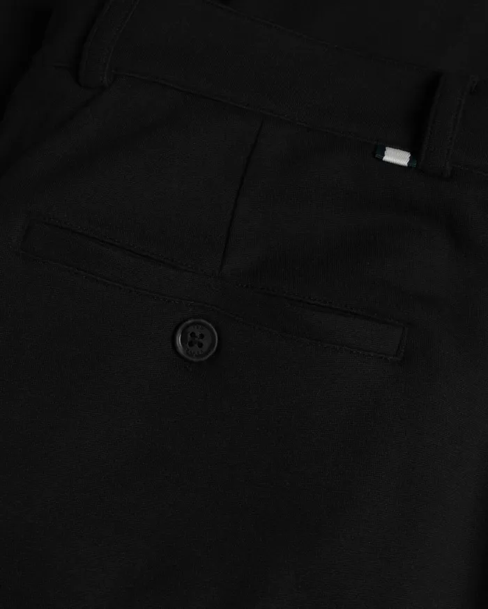 Men VITRON 8211 Slim Fit Creased Jersey Trousers Black Ted Baker Trousers and Chinos Men VITRON 8211 Slim Fit Creased Jersey Trousers Black Ted Baker Trousers and Chinos