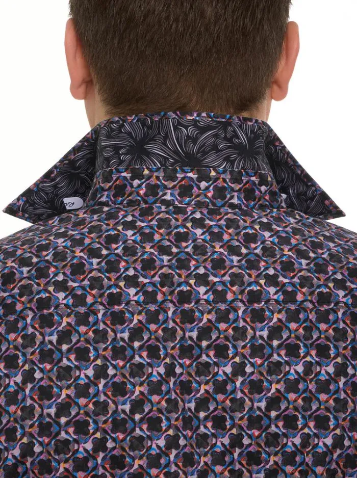 Men YENI LONG SLEEVE BUTTON DOWN SHIRT Multi Robert Graham Button Down Shirts