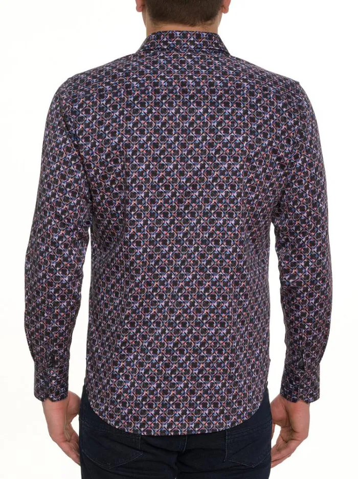 Men YENI LONG SLEEVE BUTTON DOWN SHIRT Multi Robert Graham Button Down Shirts