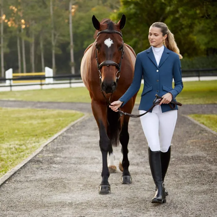 Meridian Show Coat Dark Denim Women Ariat English Riding Meridian Show Coat Dark Denim Women Ariat English Riding