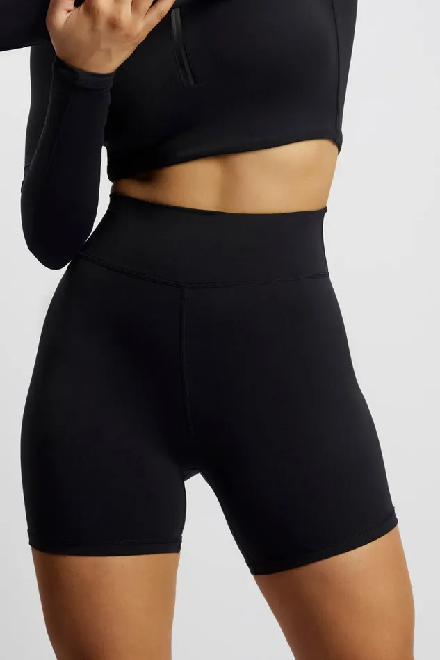 Meshki Activewear Carly Bike Shorts 8211 Black Black 8211 Women