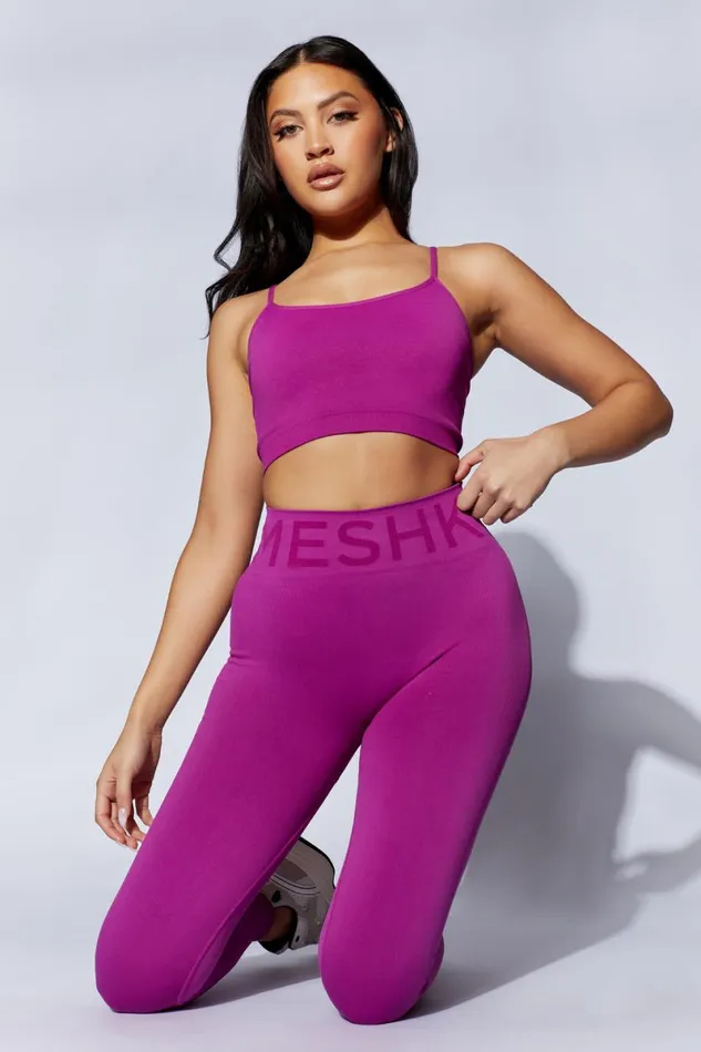 Meshki Activewear Lanie Scoop Neck Tank Top 8211 Violet Violet 8211 Women Meshki Activewear Lanie Scoop Neck Tank Top 8211 Violet Violet 8211 Women