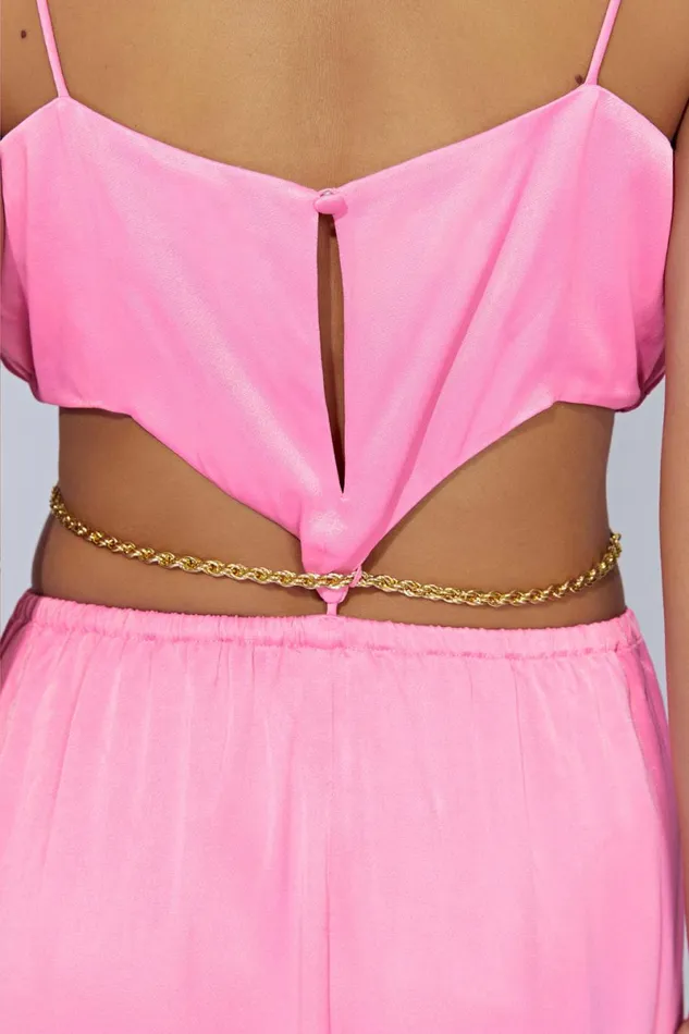 Meshki Bachelorette Colette Chain Maxi Dress 8211 Bubblegum Pink Bubblegumpink 8211 Women Meshki Bachelorette Colette Chain Maxi Dress 8211 Bubblegum Pink Bubblegumpink 8211 Women