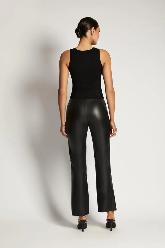 Meshki Basic Tops Zanna Ribbed Tank Top 8211 Black Black 8211 Women