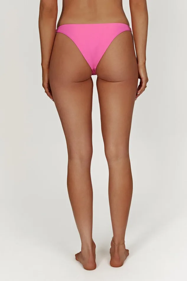 Meshki Bikini Bottoms Rosie Recycled Nylon Cheeky Cut Bikini Bottoms 8211 Pink Pink 8211 Women