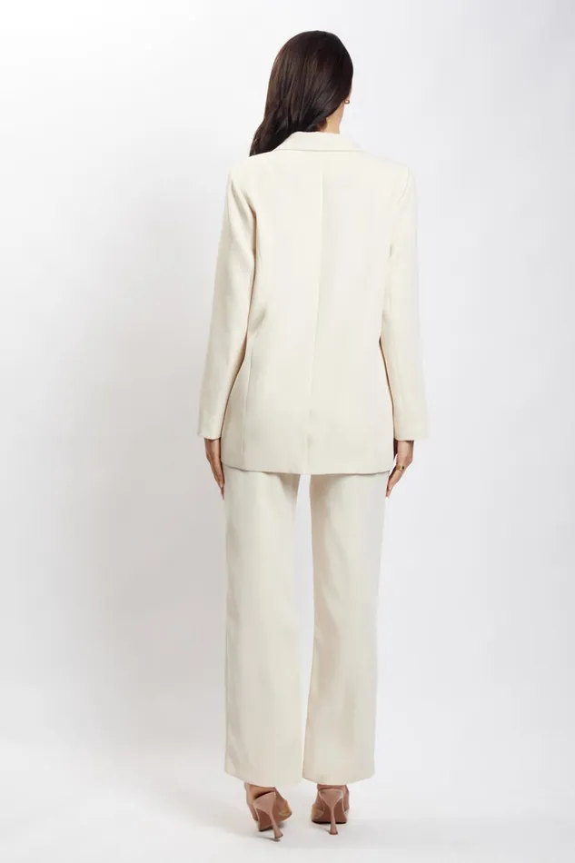 Meshki Blazers Madison Oversized Blazer 8211 Cream Cream 8211 Women
