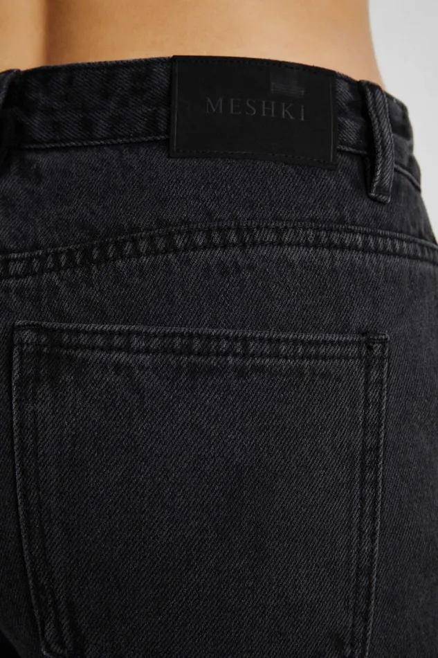 Meshki Denim Jagger Relaxed Denim Jean 8211 Washed Black Washedblack 8211 Women