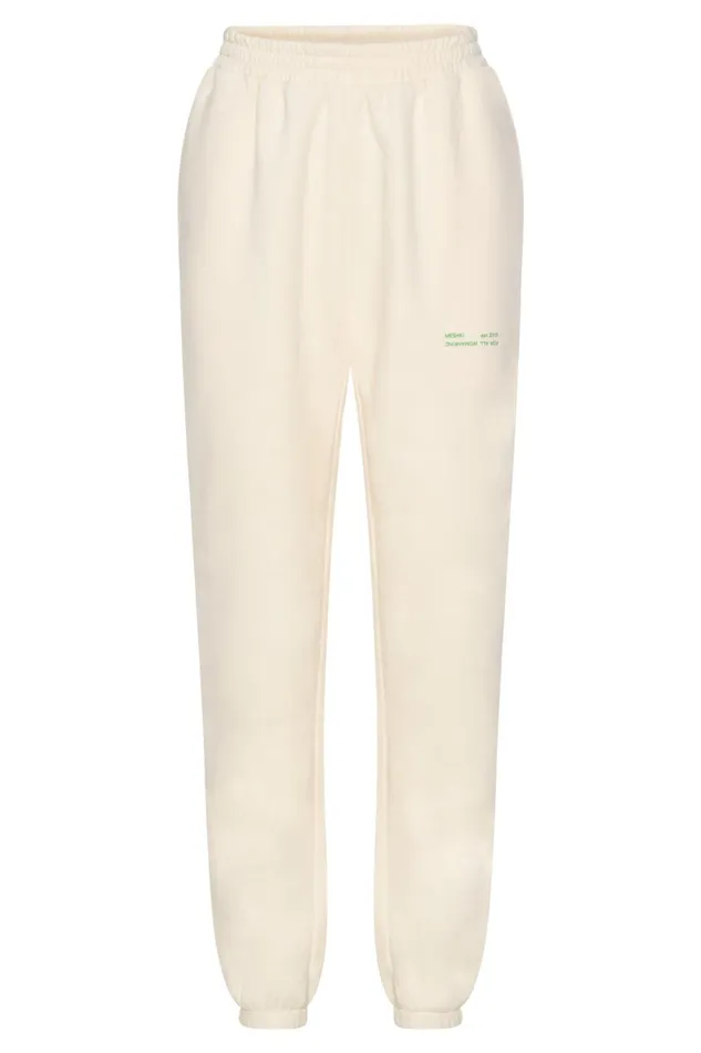 Meshki Joggers Camille Oversized Fleeceback Jogger 8211 Marshmallow Marshmallow 8211 Women