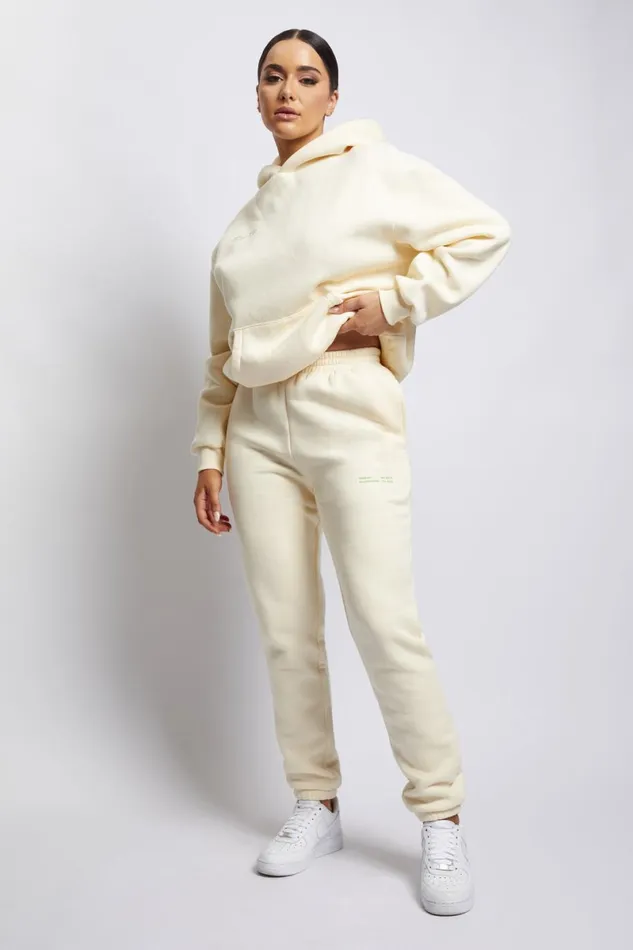 Meshki Joggers Camille Oversized Fleeceback Jogger 8211 Marshmallow Marshmallow 8211 Women