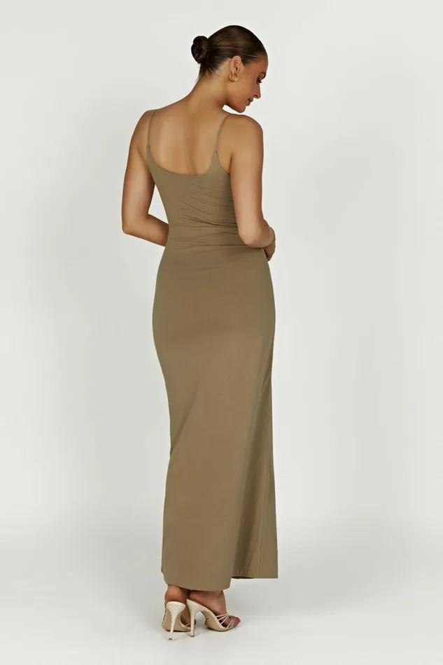 Meshki Maxi Dresses Aylani Cami Maxi Dress 8211 Olive Olive 8211 Women