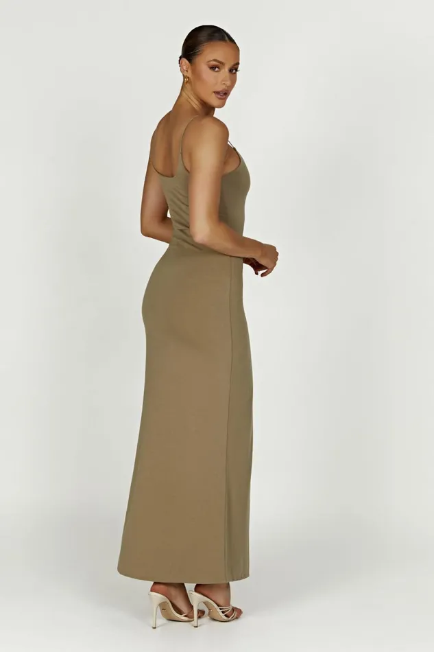 Meshki Maxi Dresses Aylani Cami Maxi Dress 8211 Olive Olive 8211 Women