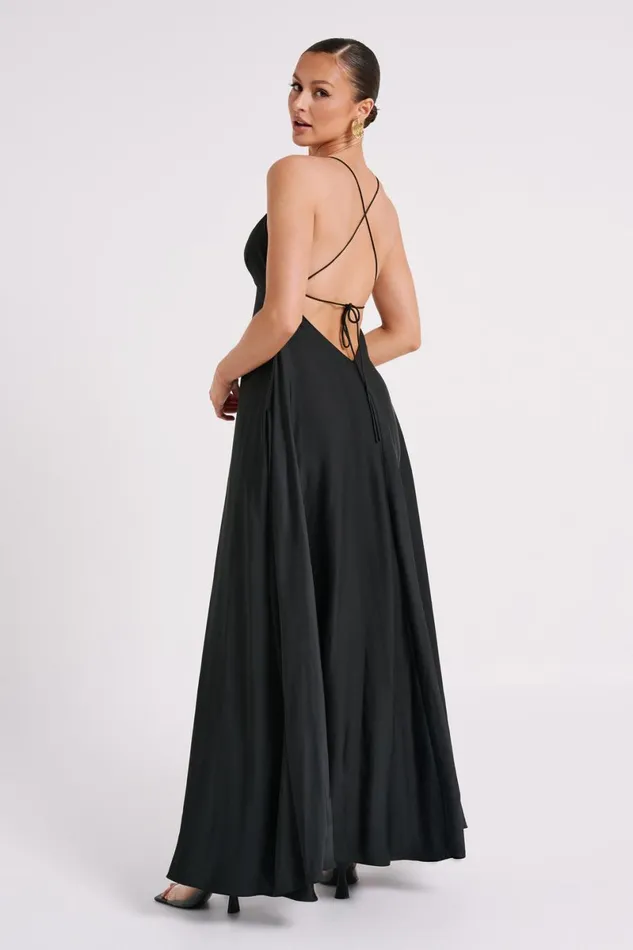 Meshki Maxi Dresses Melisandre Baby Doll Maxi Dress 8211 Black Black 8211 Women