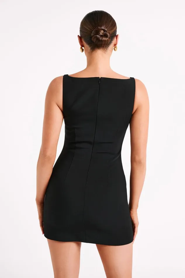 Meshki Mini Dresses Angela Suiting Mini Dress 8211 Black Black 8211 Women