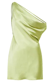 Meshki Mini Dresses Yvette Off Shoulder Mini Dress 8211 Pistachio Pistachio 8211 Women
