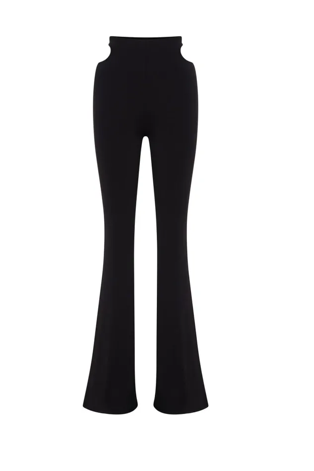 Meshki Pants Harley High Waisted Thong Cutout Pants 8211 Black Black 8211 Women Meshki Pants Harley High Waisted Thong Cutout Pants 8211 Black Black 8211 Women