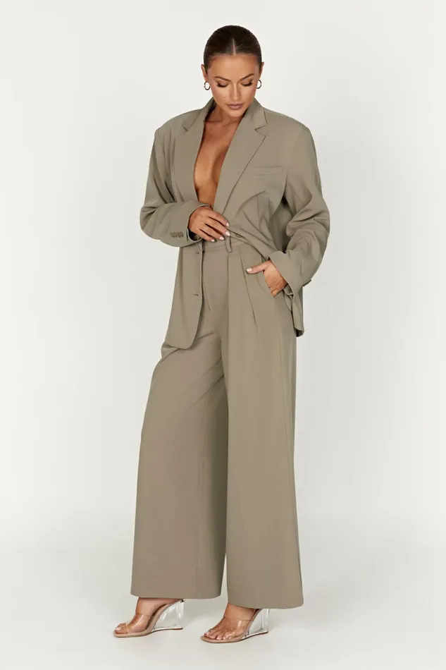 Meshki Pants Jemima Straight Leg Pants 8211 Olive Olive 8211 Women