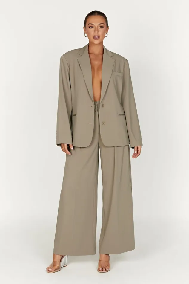 Meshki Pants Jemima Straight Leg Pants 8211 Olive Olive 8211 Women
