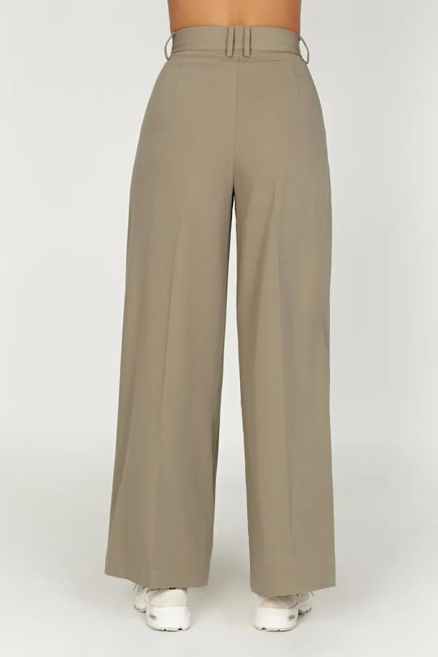 Meshki Pants Jemima Straight Leg Pants 8211 Olive Olive 8211 Women