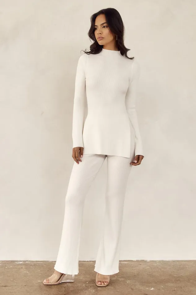 Meshki Pants Jovie Knit Pants 8211 Off White Offwhite 8211 Women