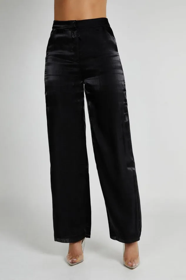 Meshki Pants Kinsley Sheer Pants 8211 Black Black 8211 Women