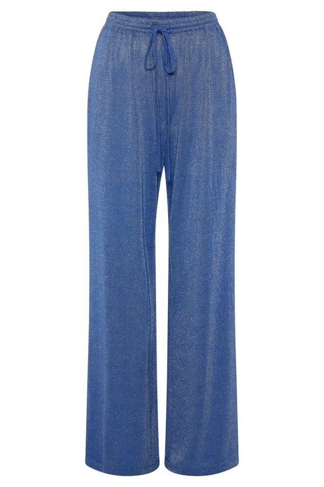 Meshki Pants Lucille Shimmer Swim Cover Up Pants 8211 Cobalt Sparkle Cobaltsparkle 8211 Women Meshki Pants Lucille Shimmer Swim Cover Up Pants 8211 Cobalt Sparkle Cobaltsparkle 8211 Women