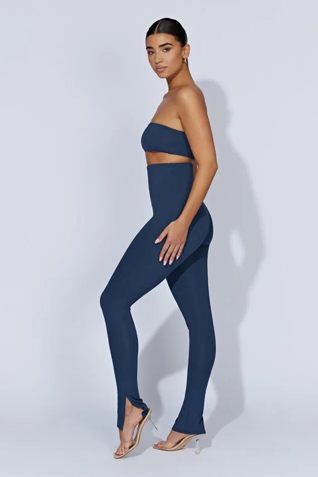 Meshki Pants Michelle Side Split Leggings 8211 Midnight Navy Midnightnavy 8211 Women Meshki Pants Michelle Side Split Leggings 8211 Midnight Navy Midnightnavy 8211 Women