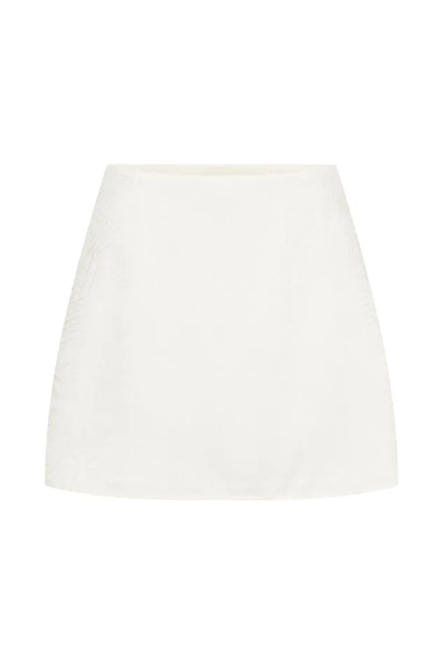 Meshki Skirts Annalise Satin A Line Mini Skirt 8211 Bone Bone 8211 Women Meshki Skirts Annalise Satin A Line Mini Skirt 8211 Bone Bone 8211 Women