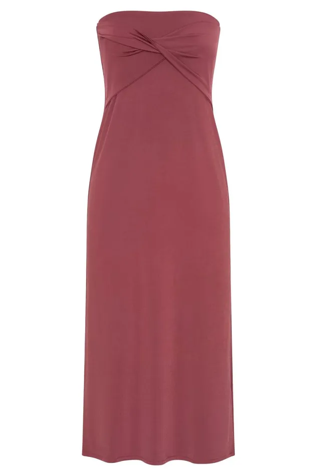 Meshki Skirts Ceri Maxi Twist Skirt 8211 Wine Wine 8211 Women