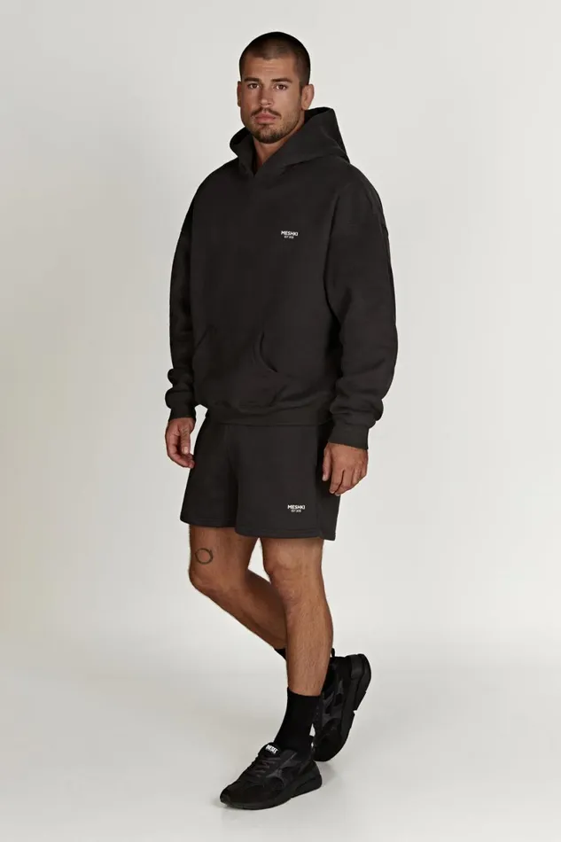 Meshki Sweaters and Hoodies Bernie Oversized Unisex Hoodie 8211 Dusk Black Duskblack 8211 Women