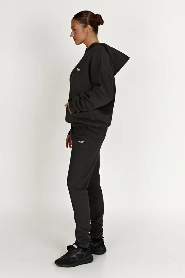 Meshki Sweaters and Hoodies Bernie Oversized Unisex Hoodie 8211 Dusk Black Duskblack 8211 Women
