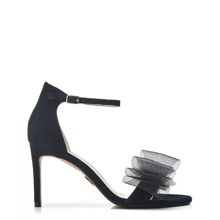 Mid Heel Shoes Women Moda In Pelle Raeleigh Black Suede