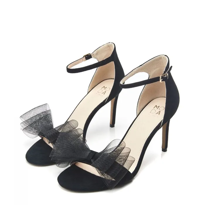 Mid Heel Shoes Women Moda In Pelle Raeleigh Black Suede