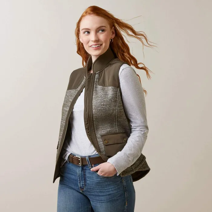 Millbrae Vest Earth Women Ariat Jackets and Vests