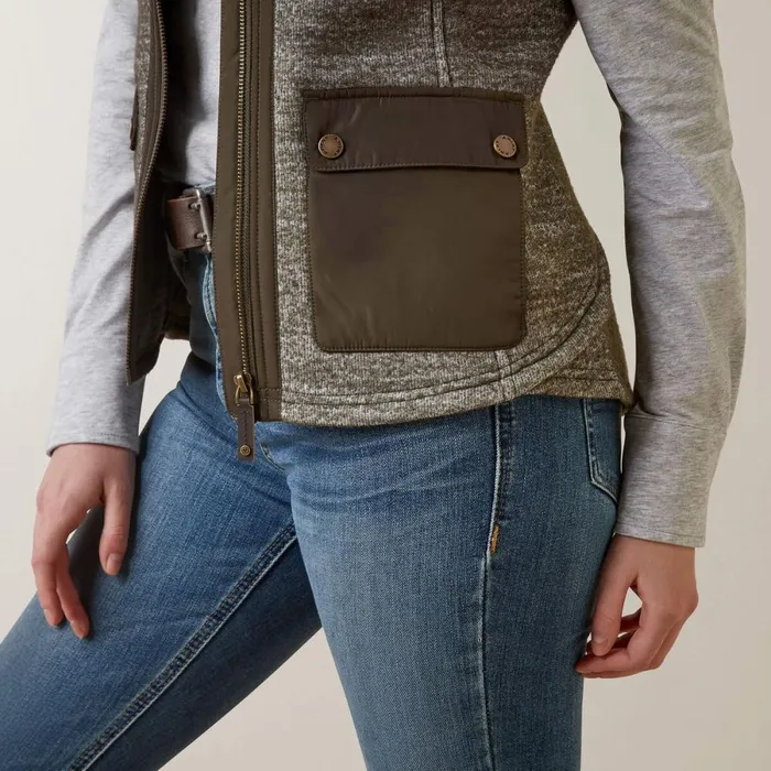 Millbrae Vest Earth Women Ariat Jackets and Vests Millbrae Vest Earth Women Ariat Jackets and Vests