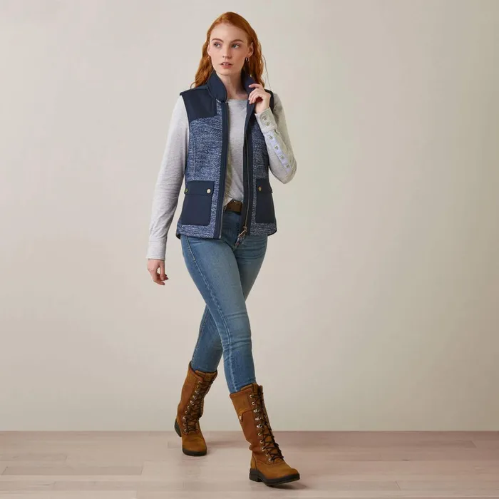 Millbrae Vest Navy Women Ariat Jackets and Vests Millbrae Vest Navy Women Ariat Jackets and Vests